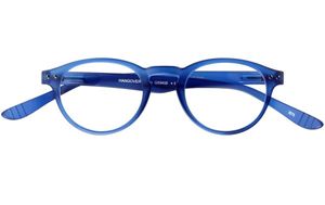 Leesbril INY Hangover Panto-Blauw -+1.50