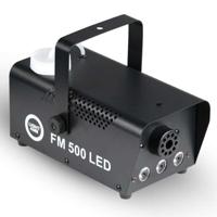 LIGHT4ME FM 500 LED V2 - Rook-/nevelmachine van 500 W met 3x1 W RGB-lichteffect