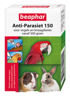 Beaphar Anti-Parasiet 150 voor vogels en knaagdieren vanaf 300 gram - 4 pip