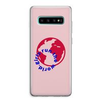 Run The World: Samsung Galaxy S10 Plus Transparant Hoesje