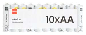 HEMA AA Alkaline Batterijen - 10 Stuks