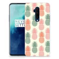 OnePlus 7T Pro | Siliconen Case | Ananas