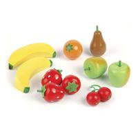 Tidlo houten fruit in een kratje