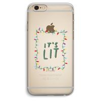 It's Lit: iPhone 6 Plus / 6S Plus Transparant Hoesje
