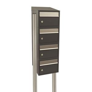 Stoer! Brickset 4-Hoog Met Dak Op Statief Antraciet - 40215065_1x4ds