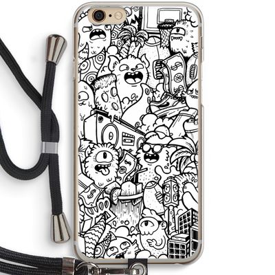 Vexx City #2: iPhone 6 / 6S Transparant Hoesje met koord