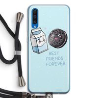 Best Friend Forever: Samsung Galaxy A50 Transparant Hoesje met koord