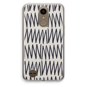 Marrakech Zigzag: LG K10 (2017) Transparant Hoesje