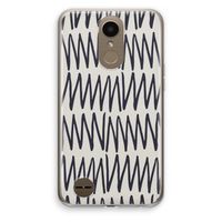 Marrakech Zigzag: LG K10 (2017) Transparant Hoesje Marrakech Zigzag: LG K10 (2017) Transparant Hoesje