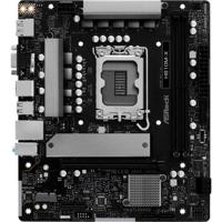 ASRock H810M-X Moederbord Socket Intel LGA 1851 Vormfactor Micro-ATX Moederbord chipset Intel® H810