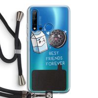 Best Friend Forever: Huawei P20 Lite (2019) Transparant Hoesje met koord