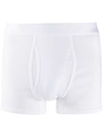 Sunspel boxer à bande logo - Blanc
