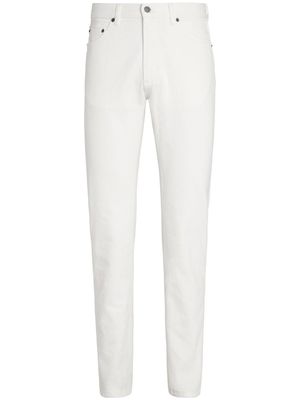 Zegna jean Roccia à coupe slim - Blanc