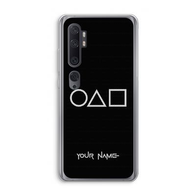 Squid Game: Xiaomi Mi Note 10 Transparant Hoesje