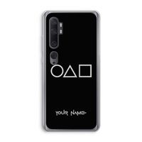 Squid Game: Xiaomi Mi Note 10 Transparant Hoesje