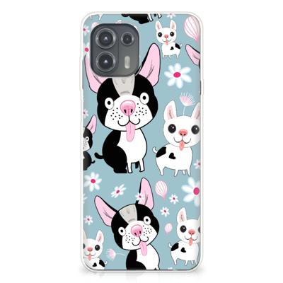 Motorola Edge 20 Lite | TPU Hoesje | Hondjes