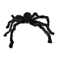 Grote horror decoratie harige spin - 90 cm - Halloween thema