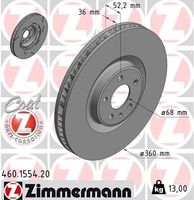 Remschijf Coat Z 460155420