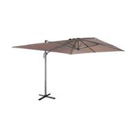 sweeek - Rechthoekige zweefparasol 3x4 m - Antibes