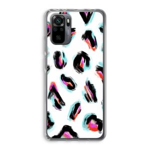 Cheetah color: Xiaomi Redmi Note 10 Pro Transparant Hoesje