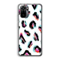 Cheetah color: Xiaomi Redmi Note 10 Pro Transparant Hoesje
