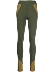 ISABEL MARANT legging Tiso à design colour block - Vert