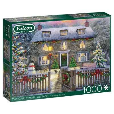 The Christmas Cottage Puzzel 1000 Stukjes
