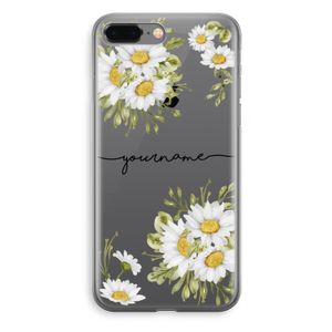 Daisies: iPhone 8 Plus Transparant Hoesje