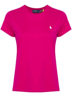 Polo Ralph Lauren t-shirt à motif Polo Pony - Rose