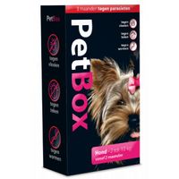 PetBox hond tegen vlooien, teken, wormen Hond - 2 tot 10 kg