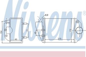 Interkoeler, tussenkoeler 96690
