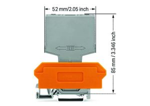 WAGO Schakelelement 286-895 Geschikt voor model: Wago 280-609, Wago 280-619, Wago 280-763 1 stuk(s)