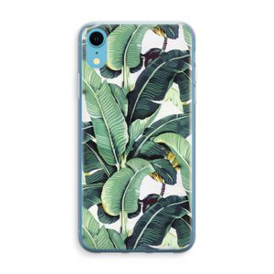 Bananenbladeren: iPhone XR Transparant Hoesje