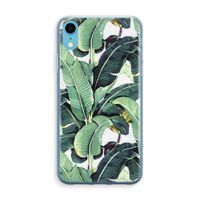 Bananenbladeren: iPhone XR Transparant Hoesje Bananenbladeren: iPhone XR Transparant Hoesje