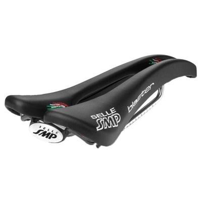 Selle SMP Smp zadel pro blaster zwart met rvs rail
