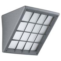 Franssen Wandlamp modernTriangolo Grid 19cm grafiet - 4160-25