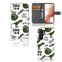 Telefoonhoesje met Pasjes voor Samsung Galaxy S23 Dinosaurus - thumbnail