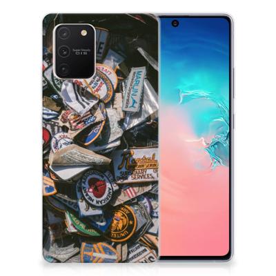 Samsung Galaxy S10 Lite | Siliconen hoesje | met foto Badges