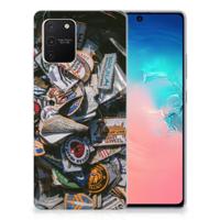 Samsung Galaxy S10 Lite | Siliconen hoesje | met foto Badges