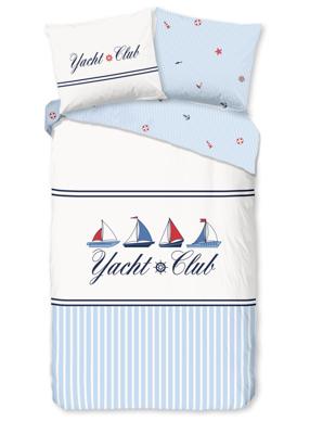 Good Morning Dekbedovertrek "" - Blauw - (140x200/220 cm) - Katoen Good Morning Dekbedovertrek "" - Blauw - (140x200/220 cm) - Katoen