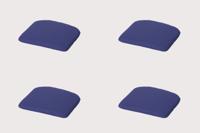 Kussen wicker york Panama safier blauw Panama safier blauw (4 stuks) Madison - Madison