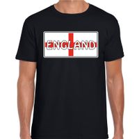 Engeland / England landen t-shirt zwart heren 2XL  - - thumbnail