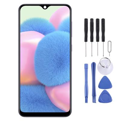 Originele super AMOLED materiaal LCD-scherm en digitizer volledige assemblage voor Galaxy A30s