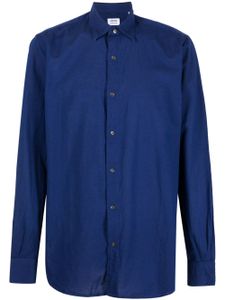 ASPESI chemise en coton à manches longues - Bleu