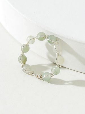 Antiek Koper Draad natuurlijk Steen Ring Antiek Koper Draad natuurlijk Steen Ring