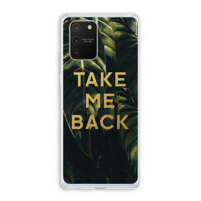 Take me back: Samsung Galaxy S10 Lite Transparant Hoesje