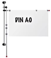 Wandhouder maul met 2 armen 1.32m 62530 grijs