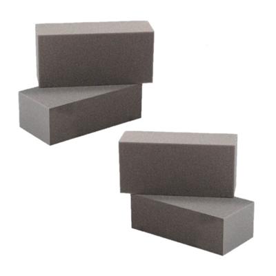 Rayher steekschuim/oase - Rechthoekig - grijs - 23 x 11 x 7 cm - bloemisten steekschuim