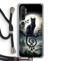 Moonlight Companions: Xiaomi Mi Note 10 Transparant Hoesje met koord