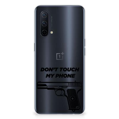 OnePlus Nord CE 5G Silicone-hoesje Pistol DTMP OnePlus Nord CE 5G Silicone-hoesje Pistol DTMP